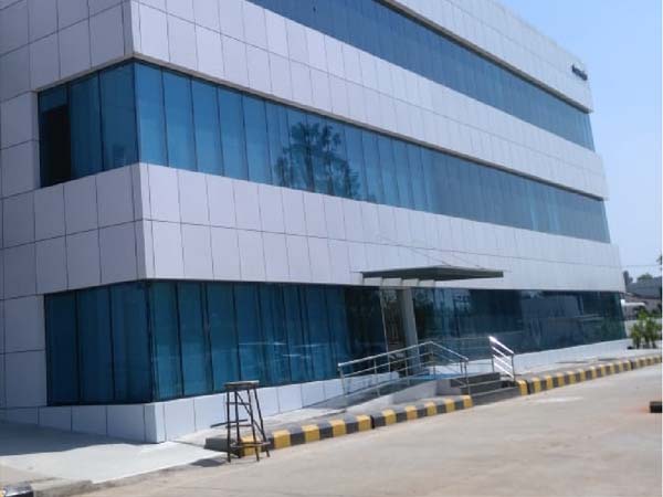 KKK Enterprises - Aluminium Doors and Windows - ACP Front Elevation - Medavakkam, Chennai.
